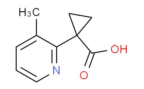 CAS No. 1402232-84-1, 1-(3-Methylpyridin-2-yl)cyclopropanecarboxylic acid