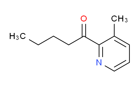 CAS No. 1249752-31-5, 1-(3-Methylpyridin-2-yl)pentan-1-one