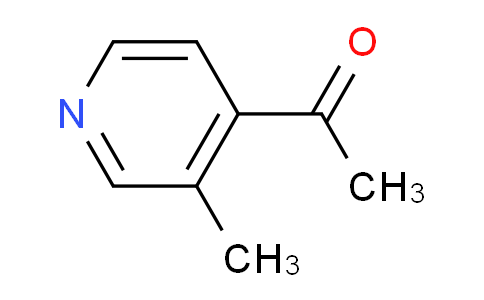 CAS No. 82352-00-9, 1-(3-Methylpyridin-4-yl)ethanone