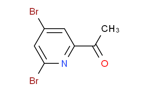 CAS No. 1060815-82-8, 1-(4,6-Dibromopyridin-2-yl)ethanone