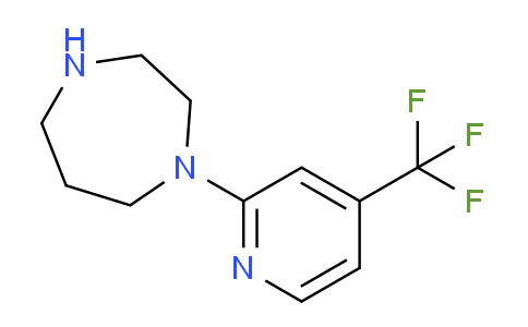 CAS No. 1048921-30-7, 1-(4-(Trifluoromethyl)pyridin-2-yl)-1,4-diazepane