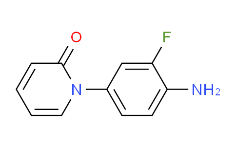 CAS No. 536747-52-1, 1-(4-Amino-3-fluorophenyl)pyridin-2(1H)-one