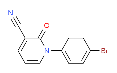CAS No. 929000-84-0, 1-(4-Bromophenyl)-2-oxo-1,2-dihydropyridine-3-carbonitrile