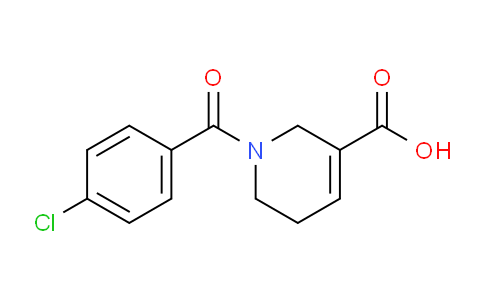 CAS No. 1373246-95-7, 1-(4-Chlorobenzoyl)-1,2,5,6-tetrahydropyridine-3-carboxylic acid