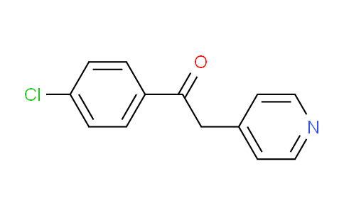 CAS No. 58158-45-5, 1-(4-Chlorophenyl)-2-(pyridin-4-yl)ethanone