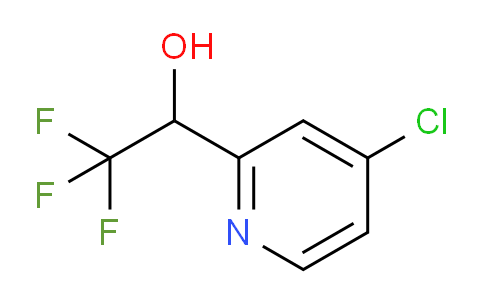CAS No. 1346809-57-1, 1-(4-Chloropyridin-2-yl)-2,2,2-trifluoroethanol