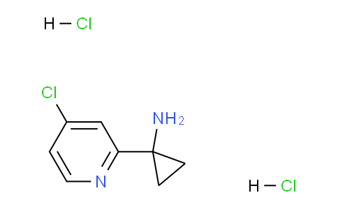 CAS No. 1384265-59-1, 1-(4-Chloropyridin-2-yl)cyclopropanamine dihydrochloride
