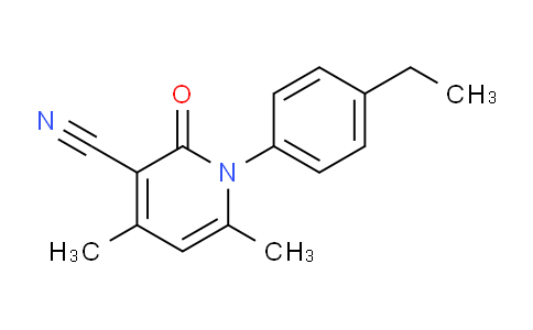 CAS No. 727374-25-6, 1-(4-Ethylphenyl)-4,6-dimethyl-2-oxo-1,2-dihydropyridine-3-carbonitrile