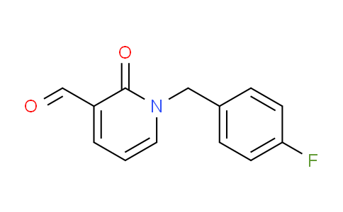 CAS No. 1447963-19-0, 1-(4-Fluorobenzyl)-2-oxo-1,2-dihydropyridine-3-carbaldehyde