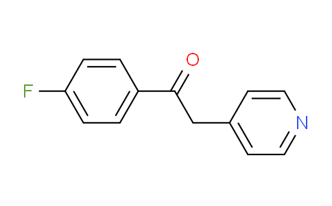 CAS No. 6576-05-2, 1-(4-Fluorophenyl)-2-(pyridin-4-yl)ethanone