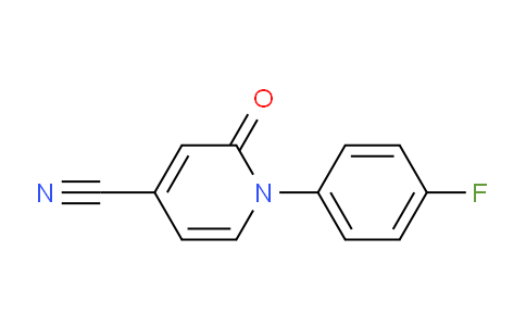 CAS No. 929000-78-2, 1-(4-Fluorophenyl)-2-oxo-1,2-dihydropyridine-4-carbonitrile
