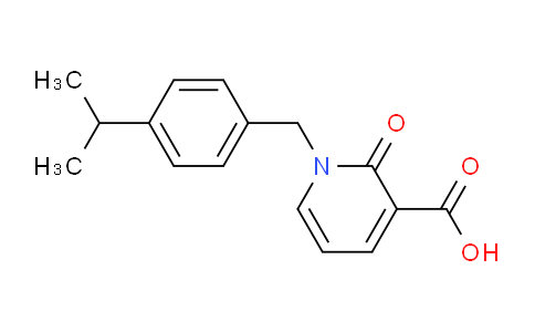 CAS No. 1037083-44-5, 1-(4-Isopropylbenzyl)-2-oxo-1,2-dihydropyridine-3-carboxylic acid