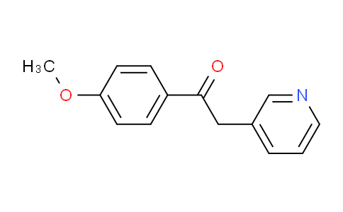 CAS No. 52700-25-1, 1-(4-Methoxyphenyl)-2-(pyridin-3-yl)ethanone
