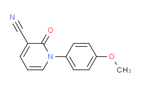 CAS No. 929000-87-3, 1-(4-Methoxyphenyl)-2-oxo-1,2-dihydropyridine-3-carbonitrile