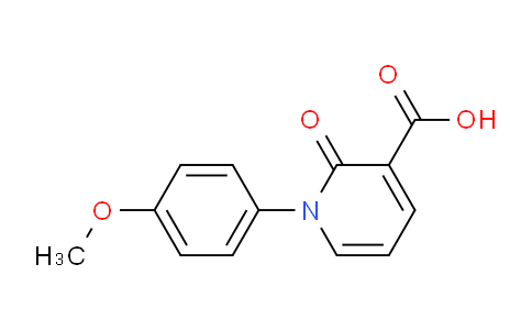 CAS No. 1267555-15-6, 1-(4-Methoxyphenyl)-2-oxo-1,2-dihydropyridine-3-carboxylic acid