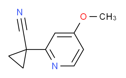 CAS No. 1447607-29-5, 1-(4-Methoxypyridin-2-yl)cyclopropanecarbonitrile