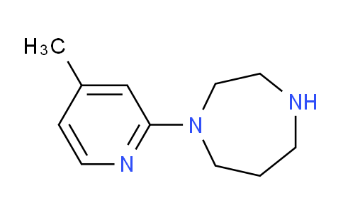 CAS No. 1249958-77-7, 1-(4-Methylpyridin-2-yl)-1,4-diazepane