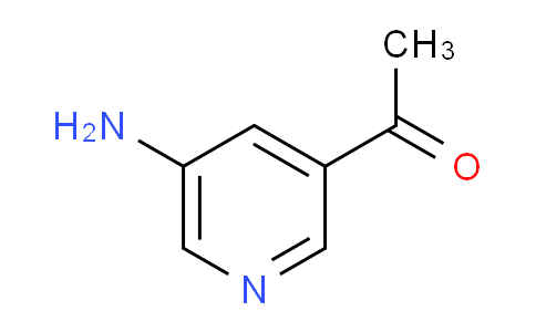CAS No. 887588-65-0, 1-(5-Aminopyridin-3-yl)ethanone