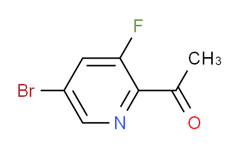 CAS No. 1160936-52-6, 1-(5-Bromo-3-fluoropyridin-2-yl)ethanone