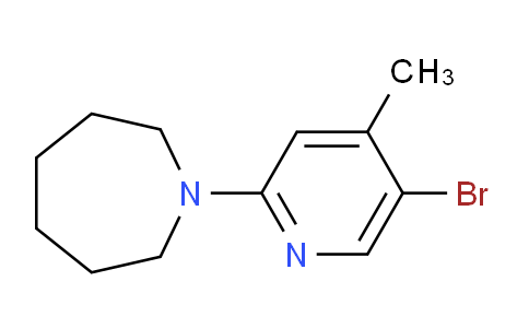CAS No. 1219967-47-1, 1-(5-Bromo-4-methylpyridin-2-yl)azepane