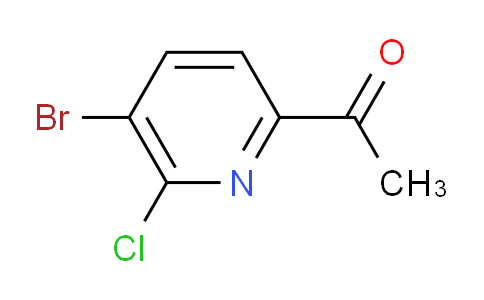 CAS No. 1256805-46-5, 1-(5-Bromo-6-chloropyridin-2-yl)ethanone