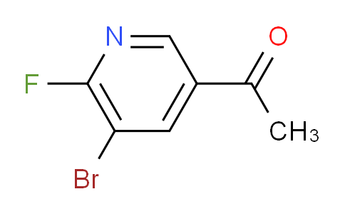 CAS No. 1256822-63-5, 1-(5-Bromo-6-fluoropyridin-3-yl)ethanone