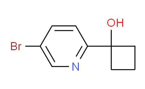 CAS No. 1319256-44-4, 1-(5-Bromopyridin-2-yl)cyclobutanol