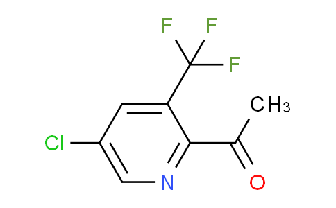 CAS No. 1256816-75-7, 1-(5-Chloro-3-(trifluoromethyl)pyridin-2-yl)ethanone