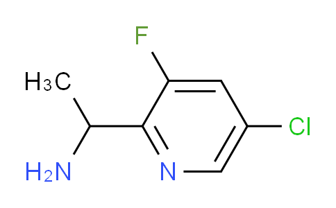 CAS No. 1384264-43-0, 1-(5-Chloro-3-fluoropyridin-2-yl)ethanamine