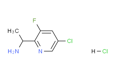 CAS No. 1948237-22-6, 1-(5-Chloro-3-fluoropyridin-2-yl)ethanamine hydrochloride