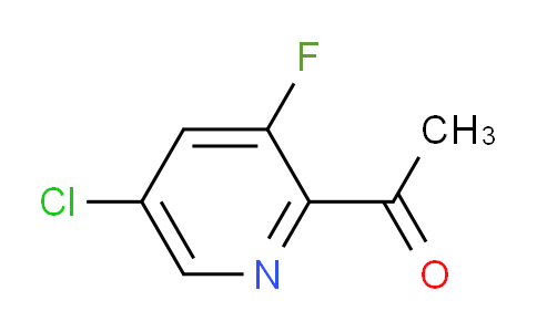 CAS No. 1256824-17-5, 1-(5-Chloro-3-fluoropyridin-2-yl)ethanone