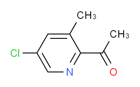 CAS No. 1256807-37-0, 1-(5-Chloro-3-methylpyridin-2-yl)ethanone