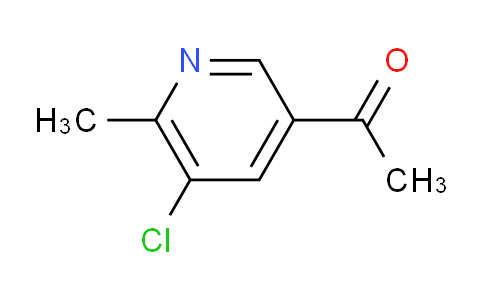 CAS No. 1011470-12-4, 1-(5-Chloro-6-methylpyridin-3-yl)ethanone