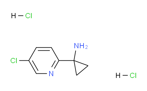 CAS No. 1384264-28-1, 1-(5-Chloropyridin-2-yl)cyclopropanamine dihydrochloride