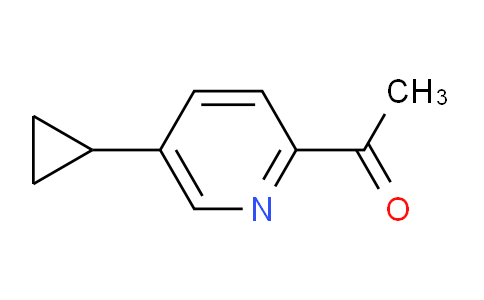 CAS No. 188918-75-4, 1-(5-Cyclopropylpyridin-2-yl)ethanone