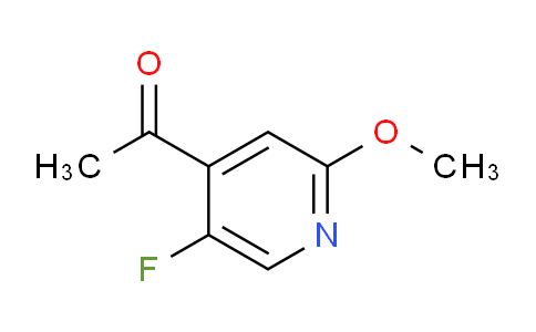 CAS No. 1256792-13-8, 1-(5-Fluoro-2-methoxypyridin-4-yl)ethanone