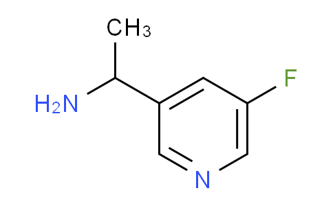 CAS No. 910402-42-5, 1-(5-Fluoropyridin-3-yl)ethanamine