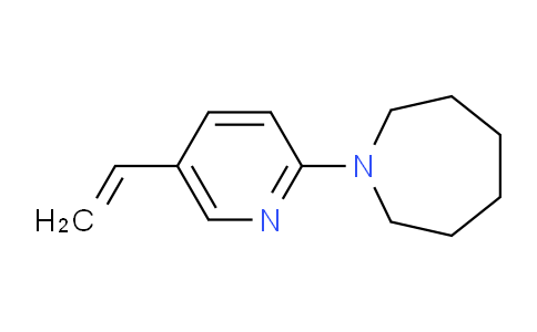 CAS No. 1355218-28-8, 1-(5-Vinylpyridin-2-yl)azepane