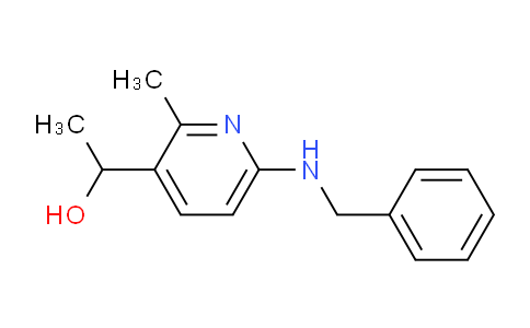 CAS No. 1355174-15-0, 1-(6-(Benzylamino)-2-methylpyridin-3-yl)ethanol