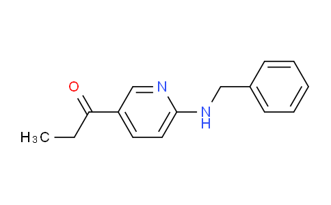 CAS No. 1355226-91-3, 1-(6-(Benzylamino)pyridin-3-yl)propan-1-one