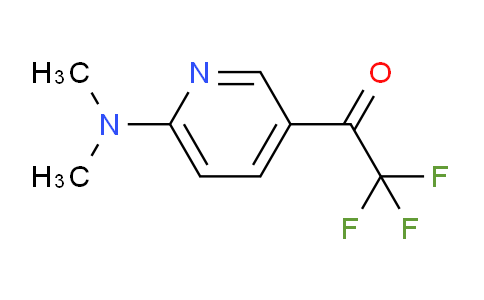 CAS No. 230305-78-9, 1-(6-(Dimethylamino)pyridin-3-yl)-2,2,2-trifluoroethanone