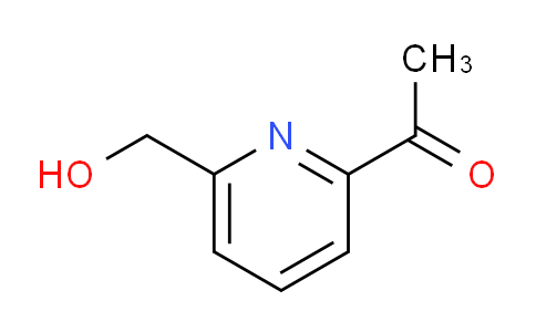 CAS No. 135450-43-0, 1-(6-(Hydroxymethyl)pyridin-2-yl)ethanone