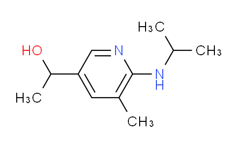CAS No. 1355190-61-2, 1-(6-(Isopropylamino)-5-methylpyridin-3-yl)ethanol