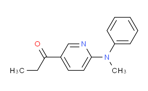 CAS No. 1355219-83-8, 1-(6-(Methyl(phenyl)amino)pyridin-3-yl)propan-1-one