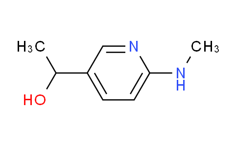 CAS No. 1355223-52-7, 1-(6-(Methylamino)pyridin-3-yl)ethanol