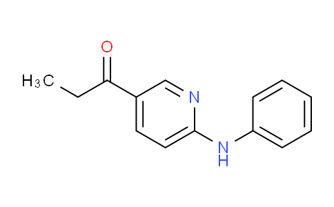 CAS No. 1355206-82-4, 1-(6-(Phenylamino)pyridin-3-yl)propan-1-one