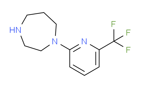CAS No. 1227954-88-2, 1-(6-(Trifluoromethyl)pyridin-2-yl)-1,4-diazepane