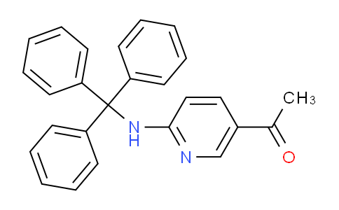 CAS No. 49647-11-2, 1-(6-(Tritylamino)pyridin-3-yl)ethanone