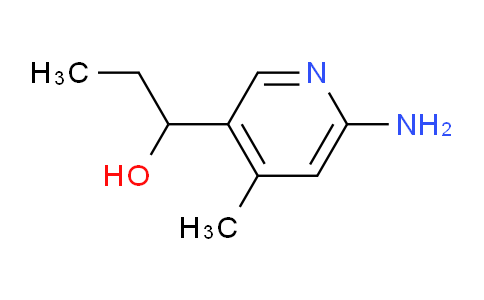 CAS No. 1355192-09-4, 1-(6-Amino-4-methylpyridin-3-yl)propan-1-ol