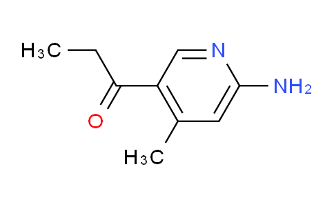 CAS No. 1355206-77-7, 1-(6-Amino-4-methylpyridin-3-yl)propan-1-one